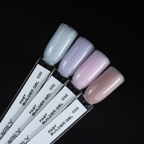 Гель для наращивания GEMELY Fast Builder Gel 33 нюд шиммер 30 мл (7704652) - Фото №4