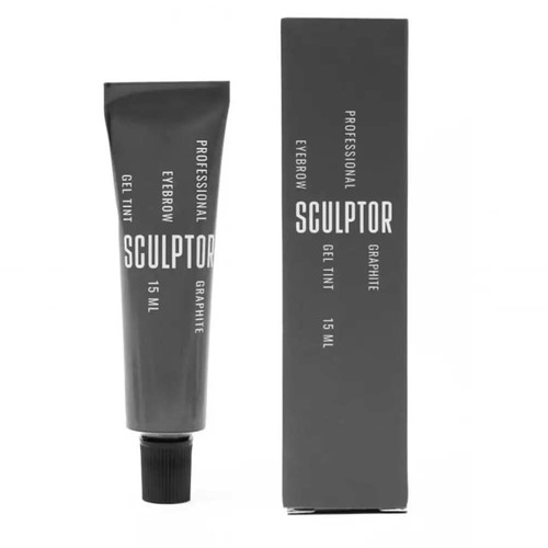 Гель-краска SCULPTOR для бровей graphite 15 мл (2000000018447) - Фото №2