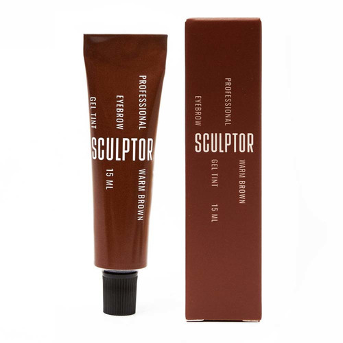 Гель-краска SCULPTOR для бровей warm brown 15 мл (2000000018423) - Фото №2