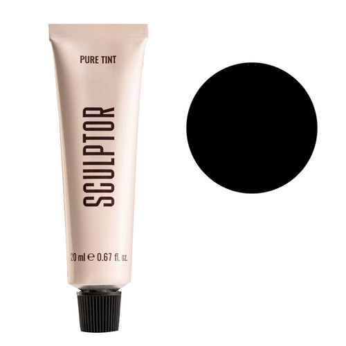 Краска для бровей и ресниц SCULPTOR PURE TINT Black 1 (Черная) 20 мл - Фото №1