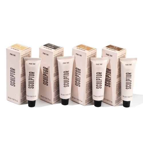 Краска для бровей и ресниц SCULPTOR PURE TINT Light Blonde 8 (Светлый блонд) 20 мл - Фото №4