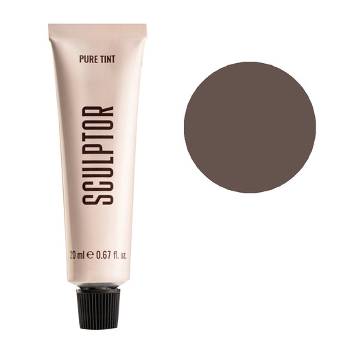 Eyebrow and eyelash dye SCULPTOR PURE TINT Dark Brown 3 20 ml - Фото №1