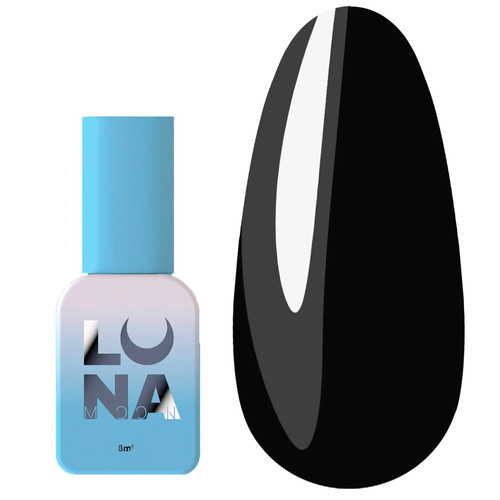 Gel polish LUNA color 1 black 8 ml (047-2048-1206) - Фото №1