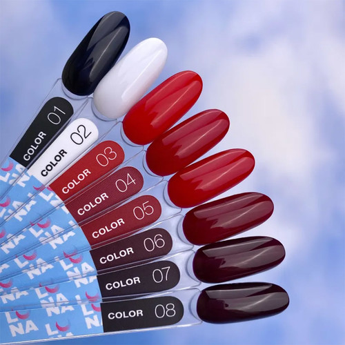 Gel polish LUNA color 1 black 8 ml (047-2048-1206) - Фото №5