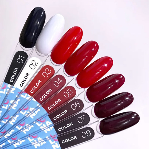 Gel polish LUNA color 1 black 8 ml (047-2048-1206) - Фото №6