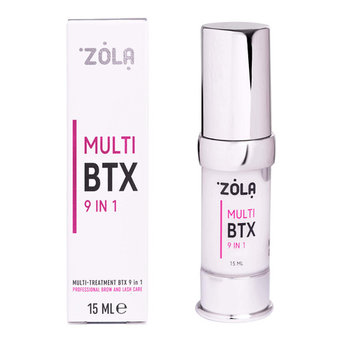 Eyebrow and eyelash product  ZOLA multifunctional MULTI-TREATMENT BTX 9in1 15 ml - Фото №2
