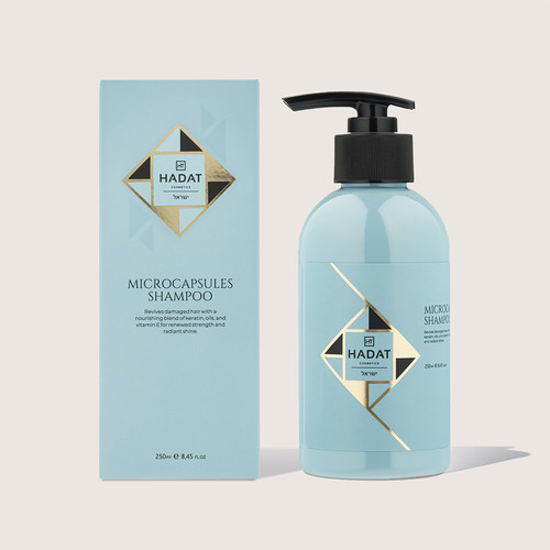 Shampoo HADAT MICROCAPSULES SHAMPOO 250 ml - Фото №3