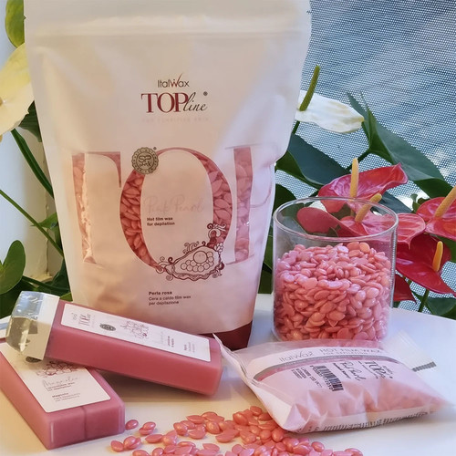 Горячий воск в гранулах Top Line Pink Pearl 750 г - Фото №5