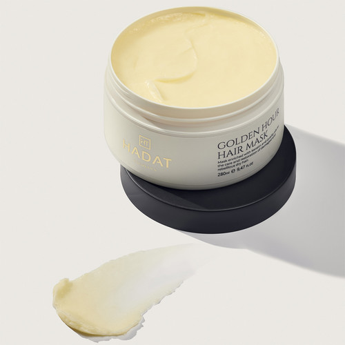 HADAT GOLDEN HOUR HAARMASKE Intensive Aufbaukur 280 ml - Фото №3
