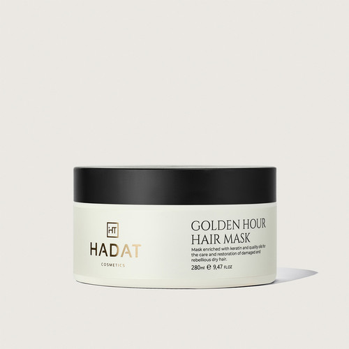 HADAT GOLDEN HOUR HAARMASKE Intensive Aufbaukur 280 ml - Фото №5