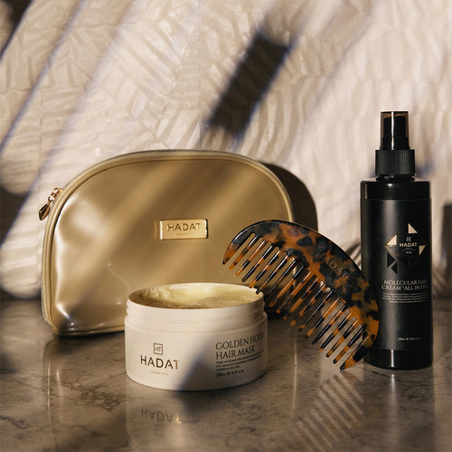 HADAT GOLDEN HOUR HAARMASKE Intensive Aufbaukur 280 ml - Фото №6
