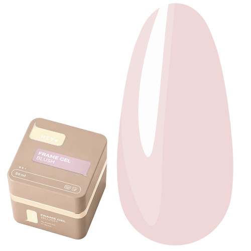 Гель для наращивания HEYLOVE Frame Gel Blush с помпой 30 мл - Фото №1