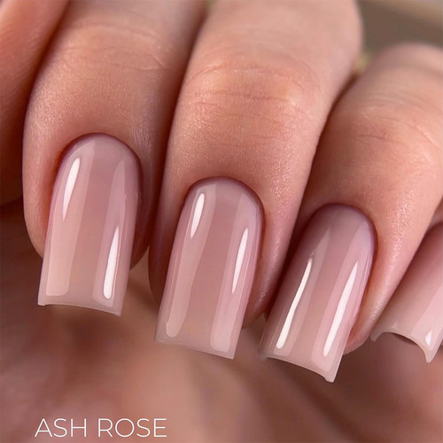 Гель для наращивания HEYLOVE Frame Gel Ash Rose с помпой 30 мл - Фото №3