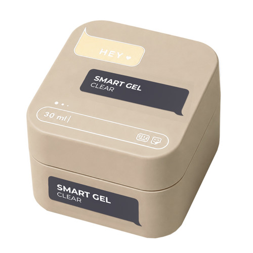 Гель для наращивания HEYLOVE Smart Gel Clear 30 мл - Фото №1