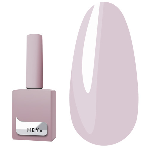 База для ногтей HEYLOVE Tint base Sunset Lace пастельный холодный розовый 15 мл - Фото №1