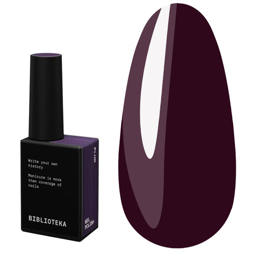 Gellack BIBLIOTEKA WARM LAYERS 21 Plum Pflaume, 10 ml - Фото №1