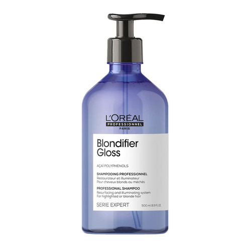 L'Oréal Blondifier Gloss Shampoo 500 ml - Фото №1