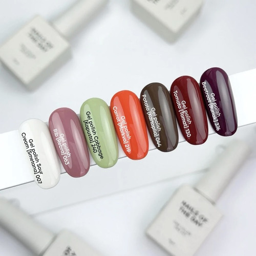 Gel polish NAILSOFTHEDAY 219 Carrot orange 10 ml - Фото №5