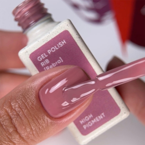 Gel polish NAILSOFTHEDAY 063 Rib pink 10 ml - Фото №4