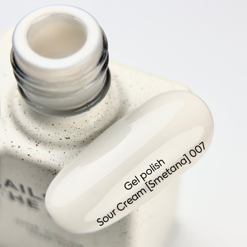 Gel polish NAILSOFTHEDAY 007 Sour Cream milky 10 ml - Фото №3