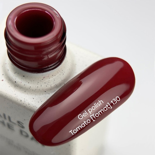Gel polish NAILSOFTHEDAY 130 Tomato red 10 ml - Фото №3