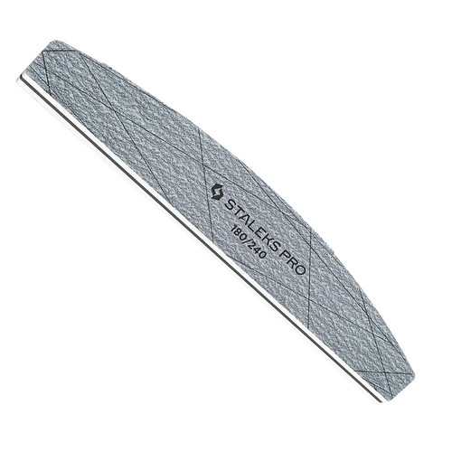Пилка полумесяц для ногтей Staleks SMART 40 180/240 грит 25 шт (NFS-40-180/240-25) - Фото №1