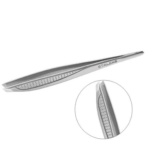Augenbrauenpinzette Staleks CLASSIC 15 TYP 3(abgeschrägte Kanten)