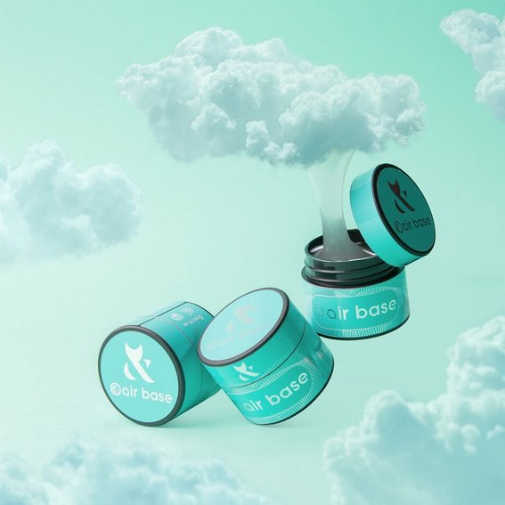 Base FOX Air - base coat for gel polish, 5 ml - Фото №2