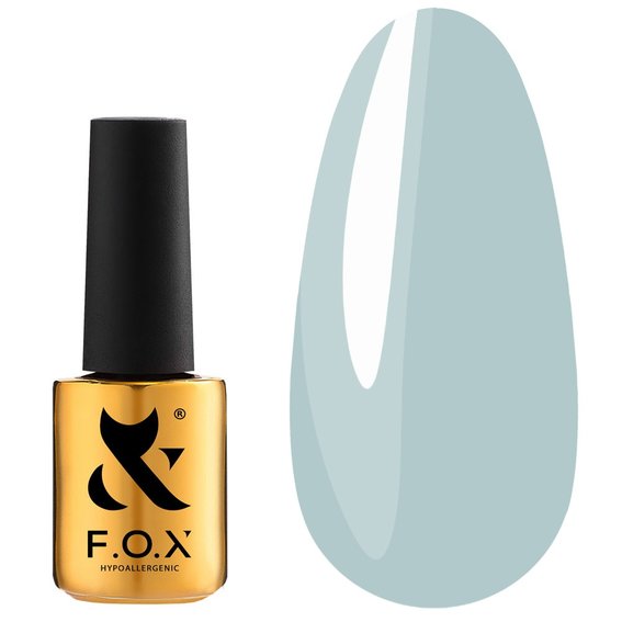 Gel polish FOX Spectrum №020 blue 7 ml (0096244) - Фото №1