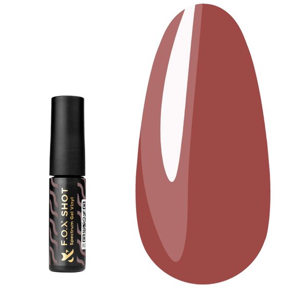 Gellack FOX SHOT Spectrum Gel Vinyl №032 hellbraun 5 g - Фото №1