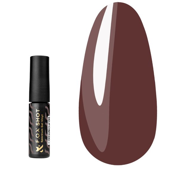 Gellack FOX SHOT Spectrum Gel Vinyl №033 braun 5 g - Фото №1