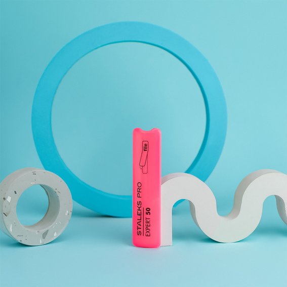 Пилка пластиковая скошенная короткая (основа) EXPERT 50 - Фото №2