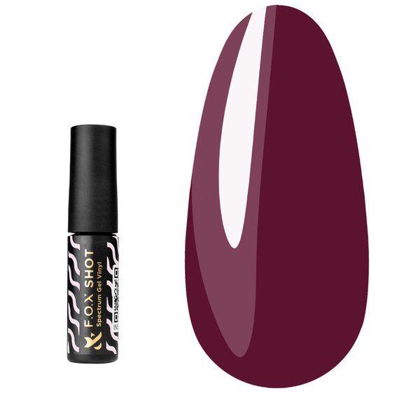 FOX SHOT Hybridlack Spectrum Gel Vinyl №076 reife Kirsche, 5 g