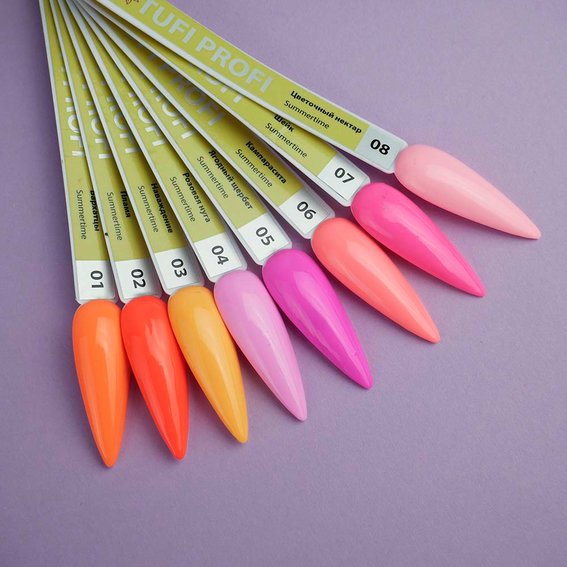 Гель-лак TUFI profi PREMIUM Summertime 07 шейк 8мл (0102177) - Фото №4