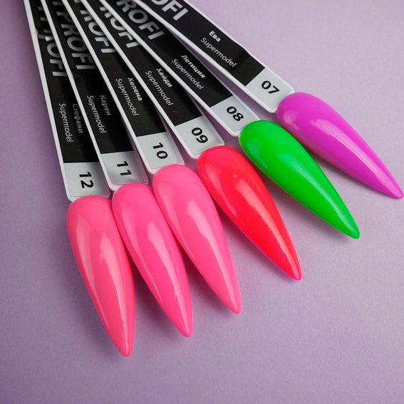 Gellack TUFI Profi PREMIUM Supermodel №11 Karen Neon 8ml (0102211) - Фото №4