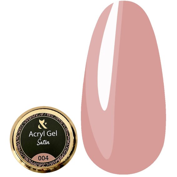 Acrylgel FOX Acryl Gel Satin №004 (Glas) Koralle 30 ml
