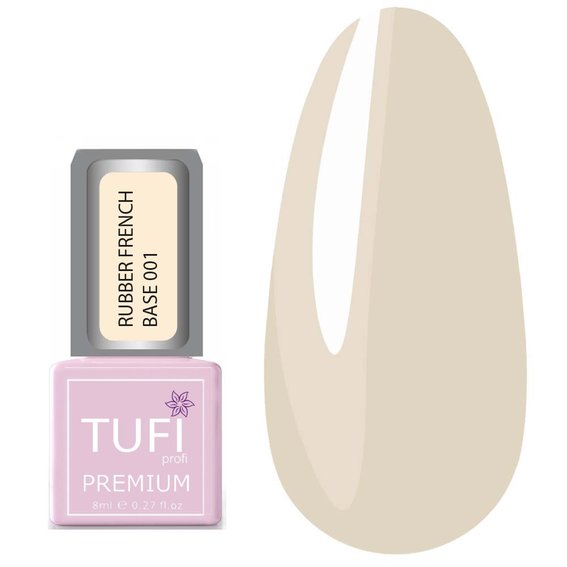 TUFI profi PREMIUM RUBBER FRENCH BASE 001 (0100359) - Фото №1