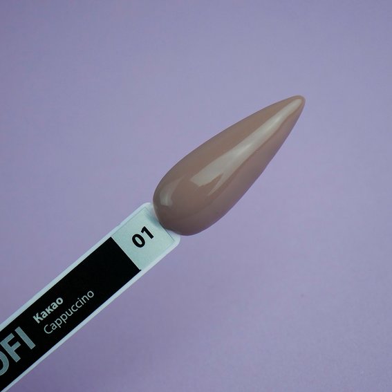 Гель-лак TUFI profi  PREMIUM  Cappuccino  01 Какао 8мл (0102583) - Фото №2