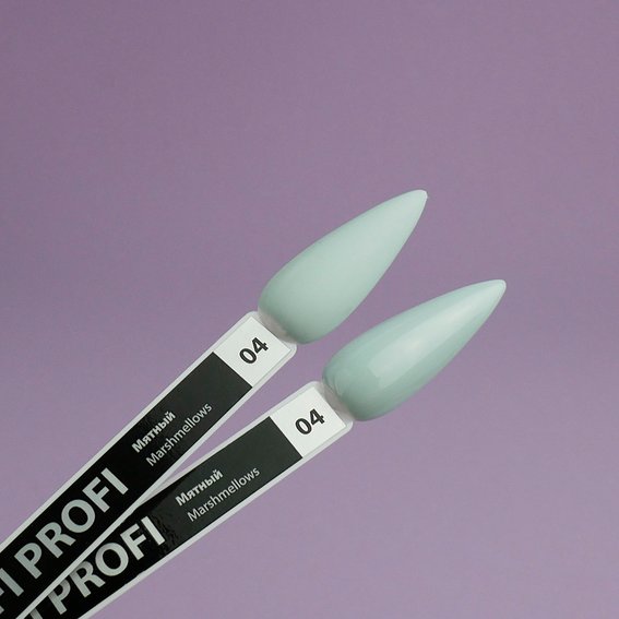 Gel polish TUFI profi  PREMIUM  Marshmallows 04 Mint 8ml (0102481) - Фото №3