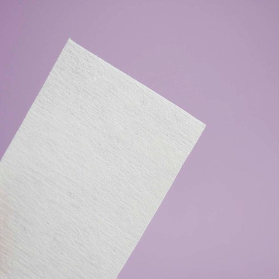 Безворсовые салфетки TUFI profi PREMIUM белые плотные 4х6 см 70 шт (104165) - Фото №2