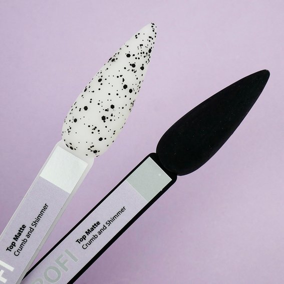 Тоp TUFI profi PREMIUM Crumb and Shimmer Matte 8ml (0125761) - Фото №4
