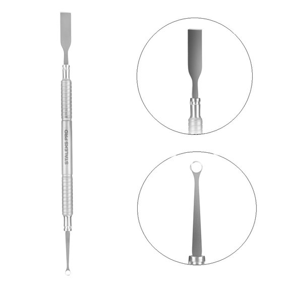 Manicure pusher Staleks Pro SMART 80 TYPE 1 (straight flat and loop pusher)