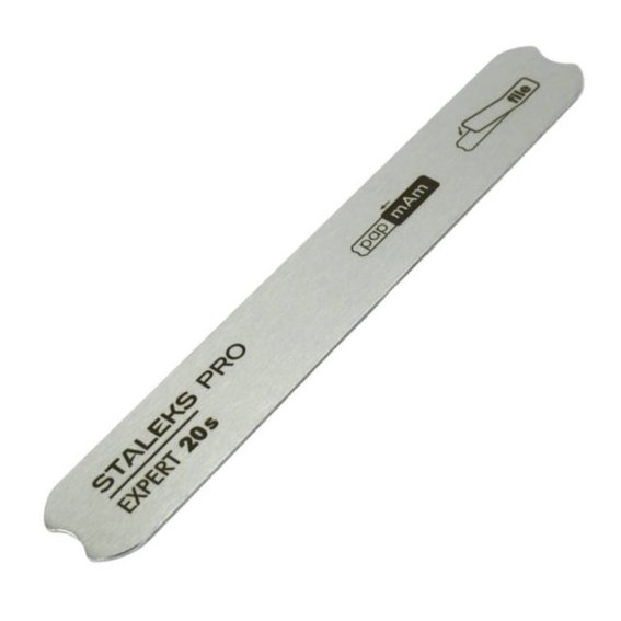 Nail file metal straight (base) EXPERT 130 mm - Фото №1