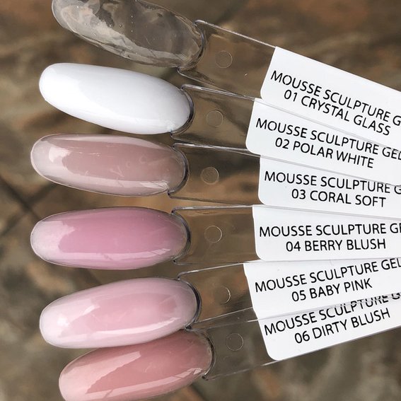 Гель для наращивания Victoria Vynn MOUSSE SCULPTURE GEL 03 Coral Soft 50ml - Фото №2