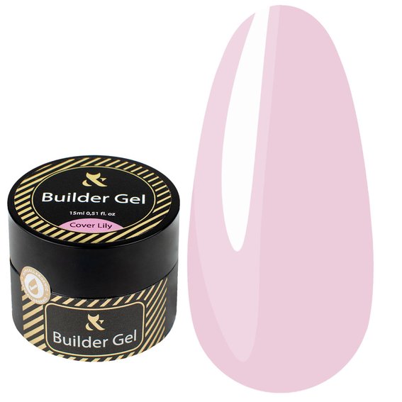 Builder Gel Cover Lily FOX, 30 ml