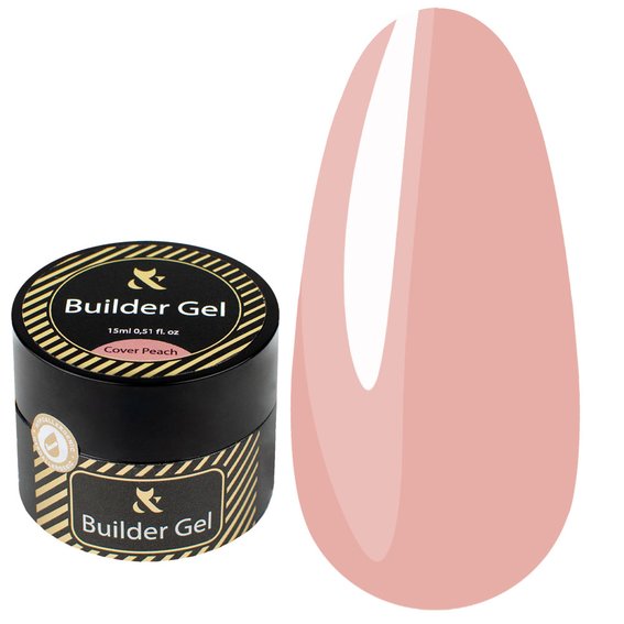 Builder Gel Cover Peach FOX, 30 ml