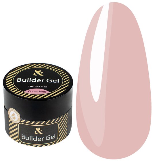 Builder Gel Cover Pink FOX, 30 ml