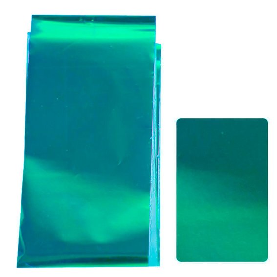 Komilfo foil for casting turquoise glossy