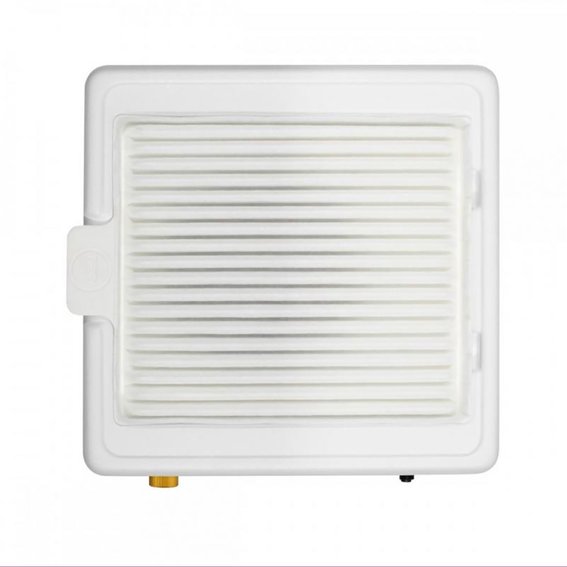 TERI Turbo-Staubsammler aus Weißgoldgewebe - Фото №2