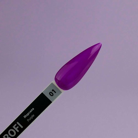 Gellack TUFI profi PREMIUM Lila №01 Marsala 8 ml (0102493) - Фото №3